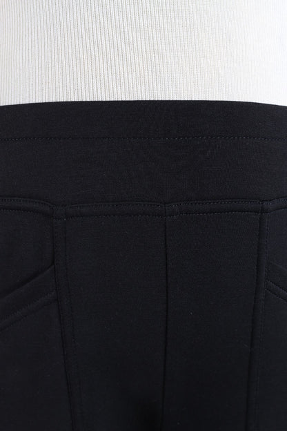 Border Stitch Pant - Black