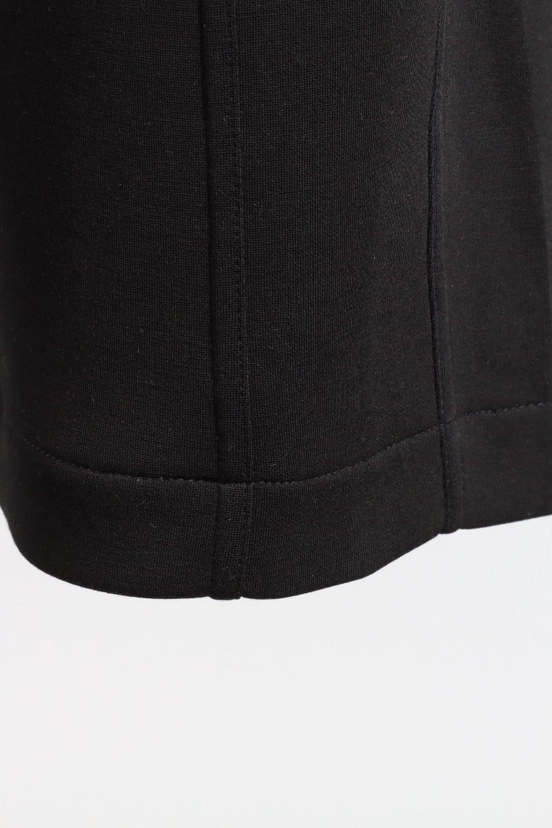 Border Stitch Pant - Black