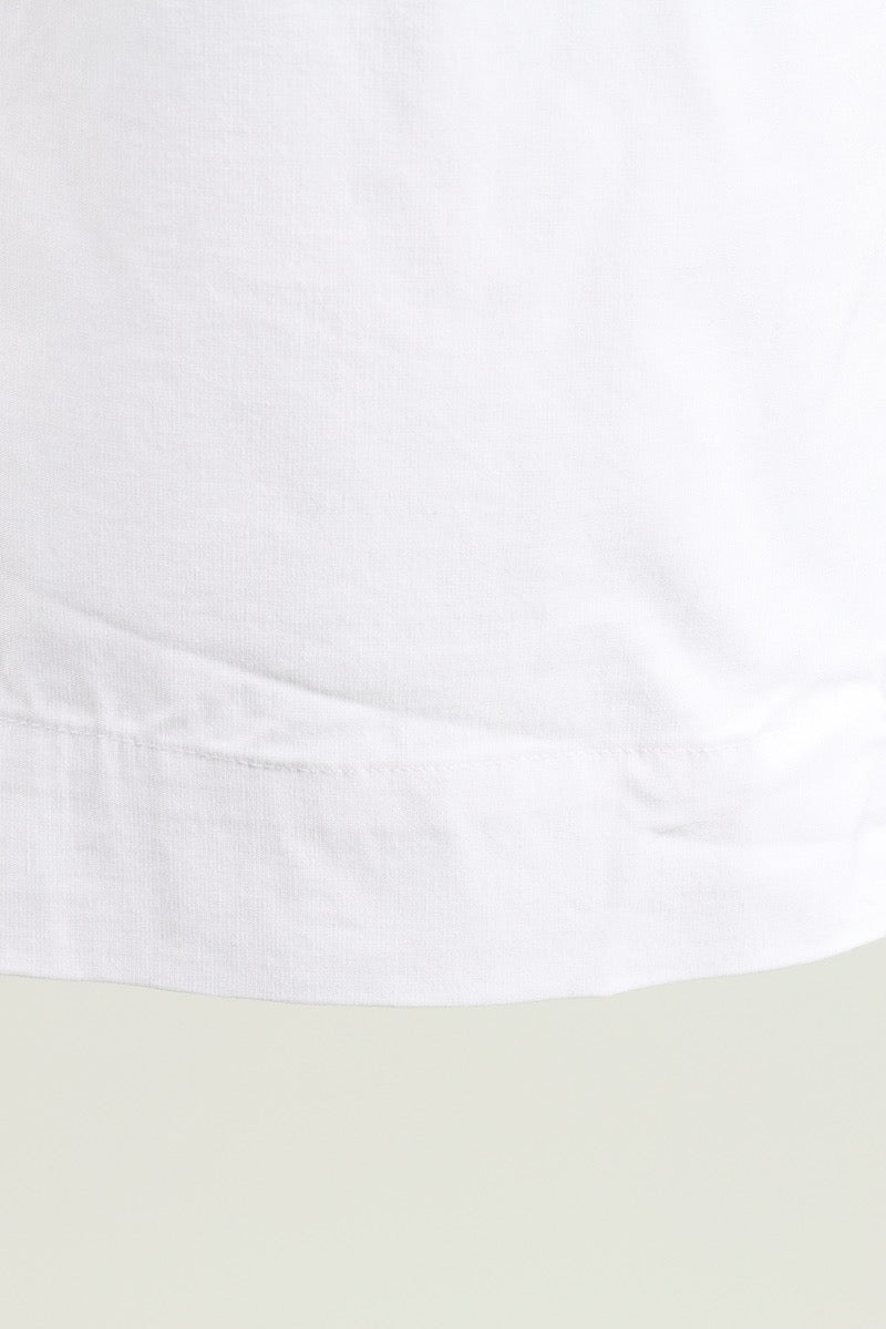 Hampton Crop Pant - White