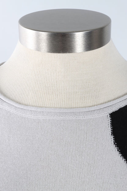 Mixed Dot Pullover - Sand