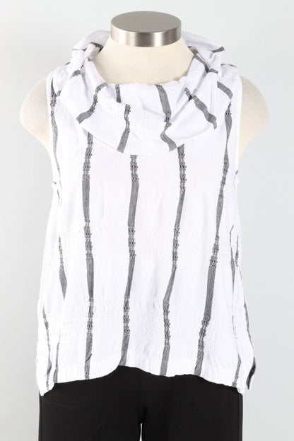 Sleeveless Cowl - White 