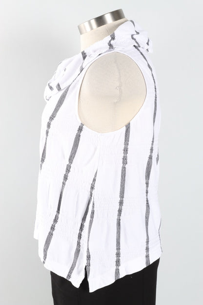 Sleeveless Cowl - White 