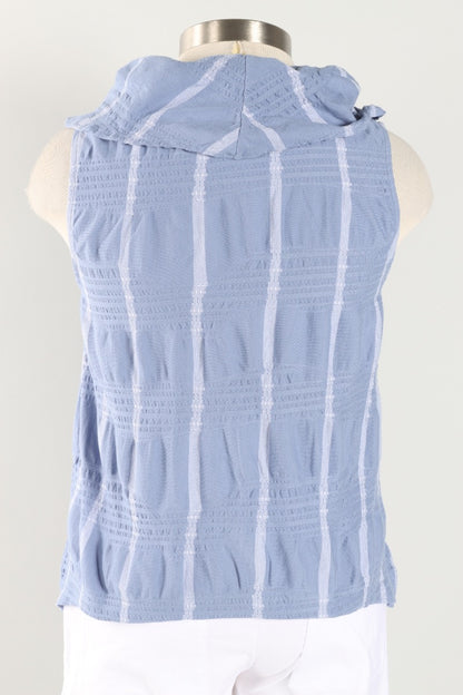 Sleeveless Cowl - Blue