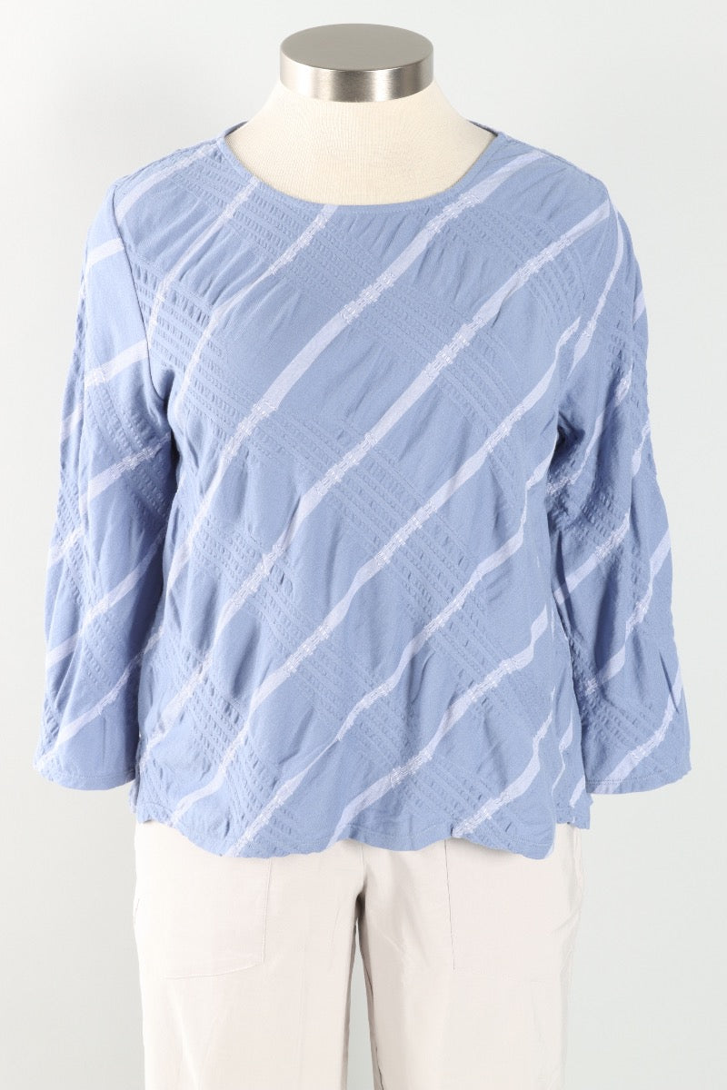 Bias Cut Pullover - Pool