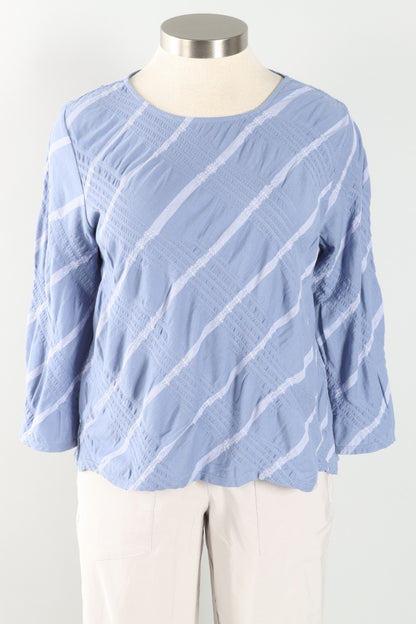 Bias Cut Pullover - Pool