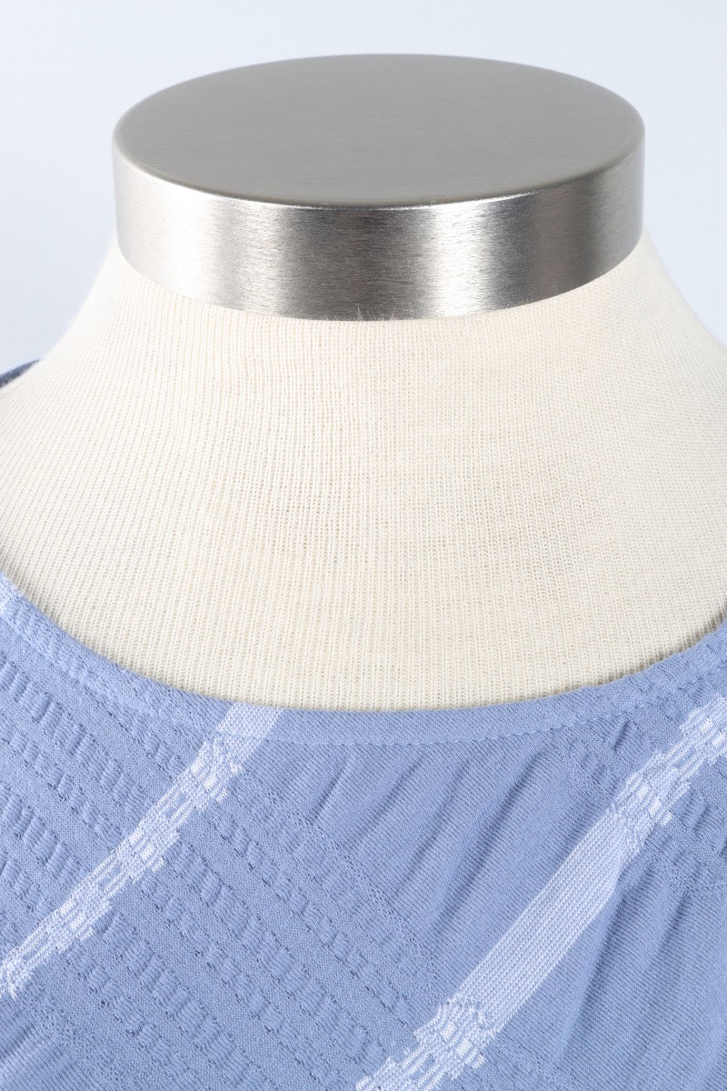 Bias Cut Pullover - Pool