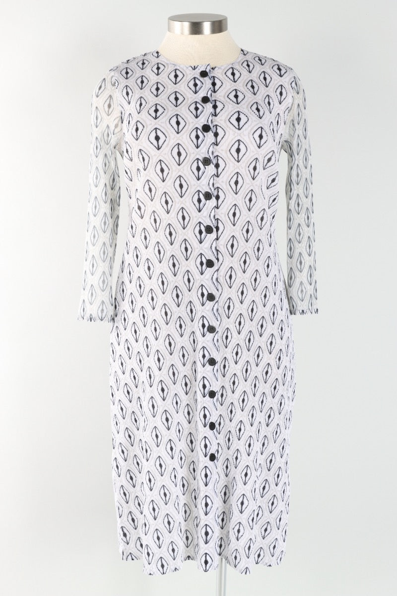 Parisian Dress/Duster - White