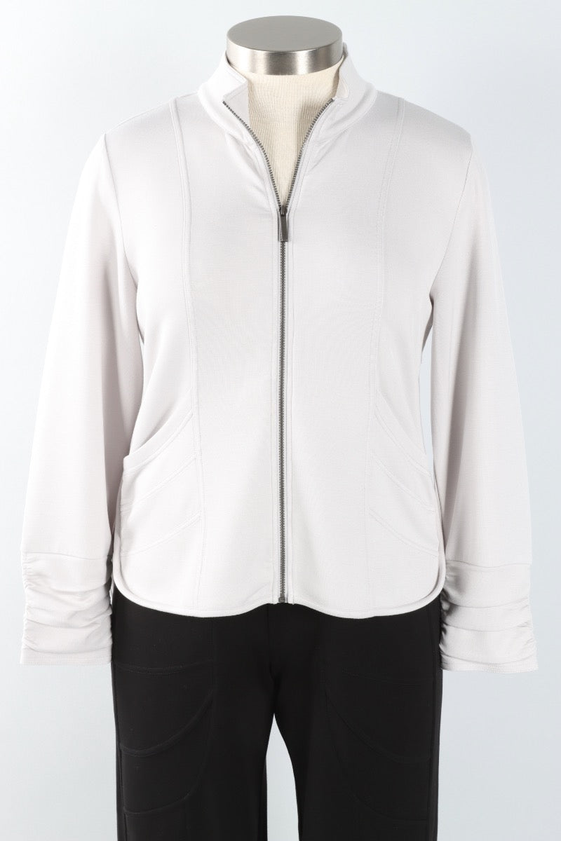 Border Stitch Jacket - Sand