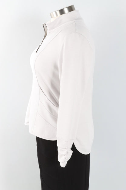 Border Stitch Jacket - Sand