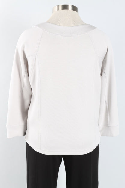 Border Stitch Pullover - Sand