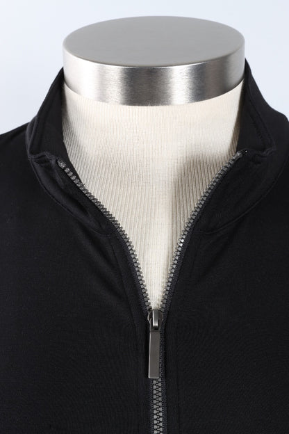 Border Stitch Jacket - Black
