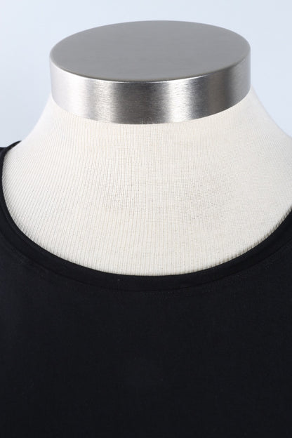 Cap Sleeve Tee - Black