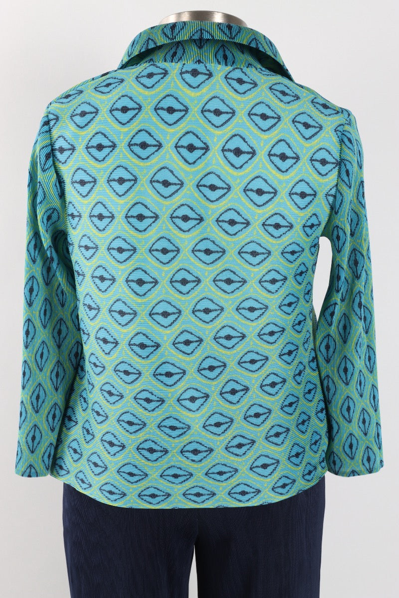 Night Out Jacket - Peacock 
