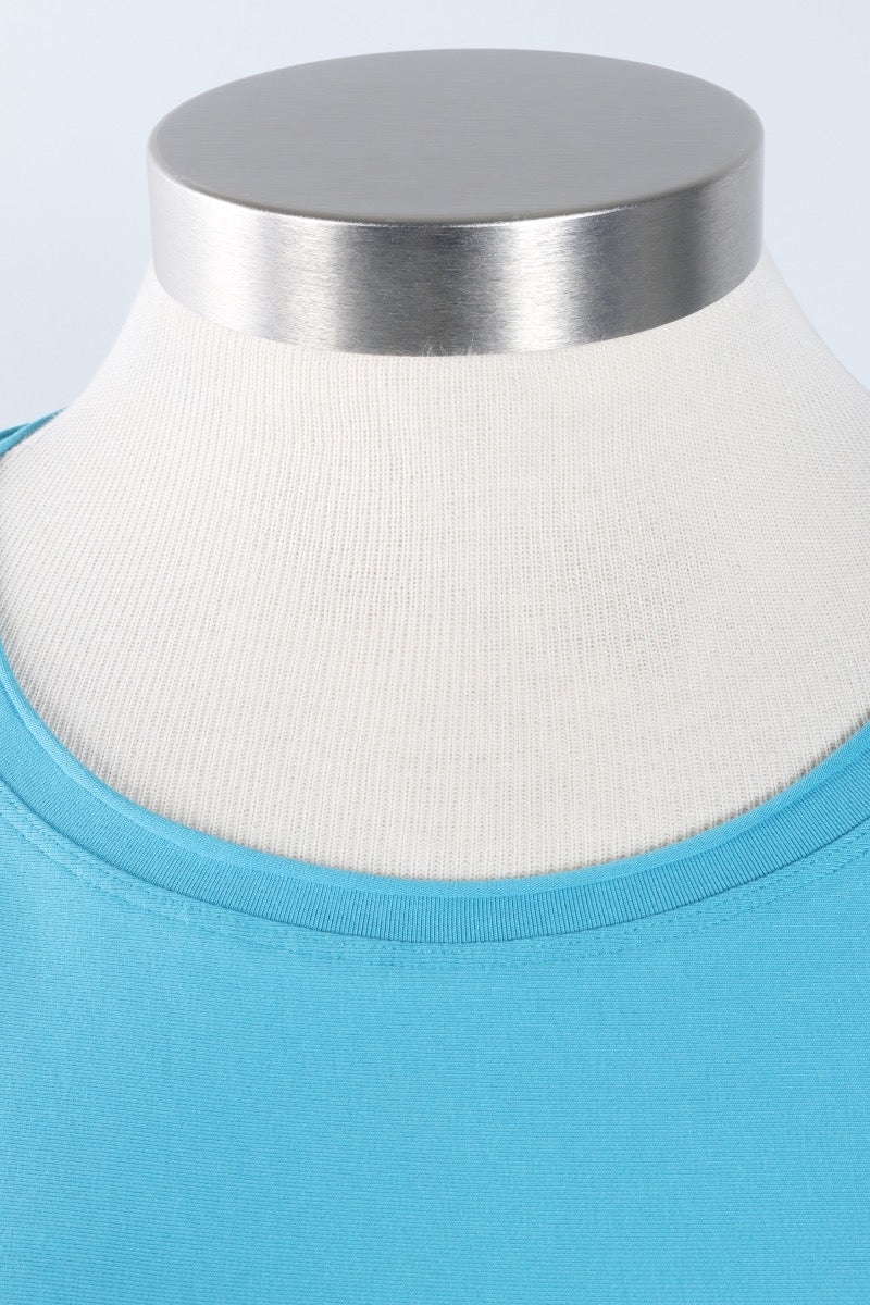 Cap Sleeve Tee - Peacock