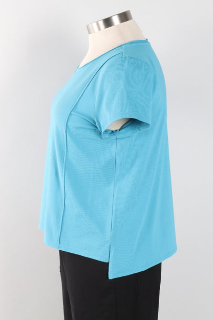 Cap Sleeve Tee - Peacock