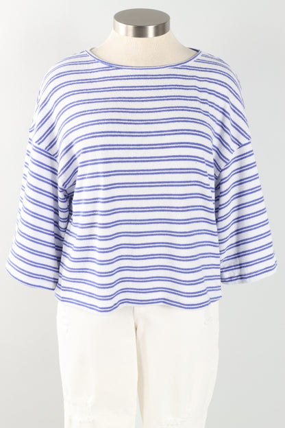Wide Sleeve Tee - Blue
