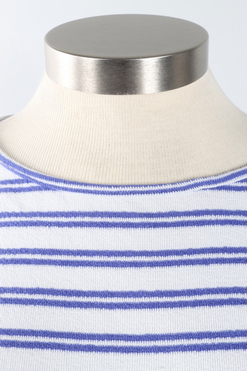 Wide Sleeve Tee - Blue