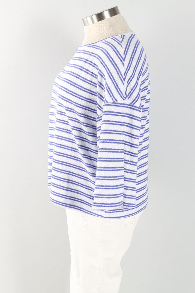Wide Sleeve Tee - Blue