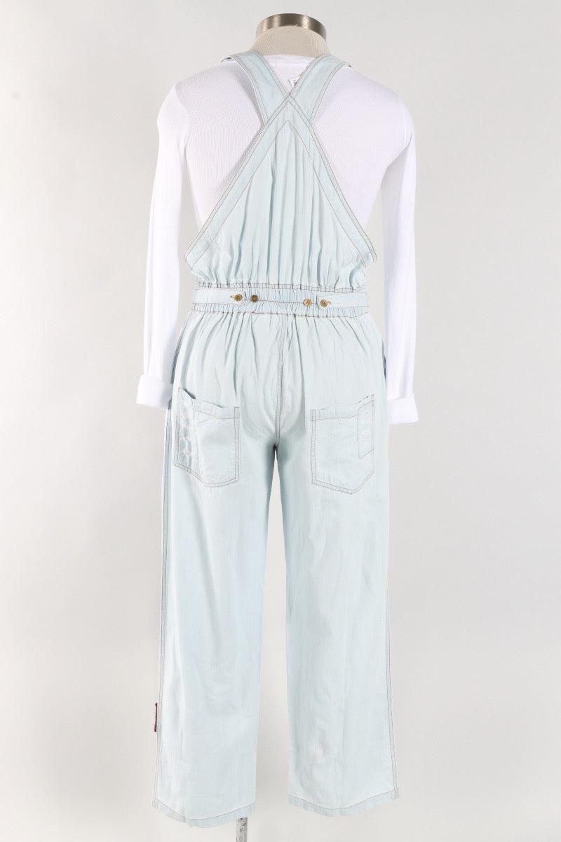 Patchwork Overall Plus - Blue