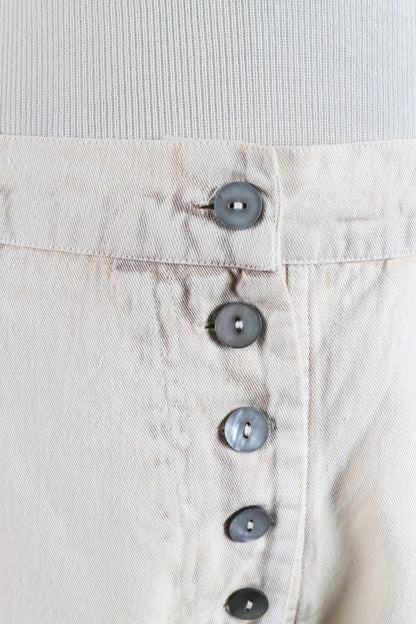 Applique Trouser - Cream