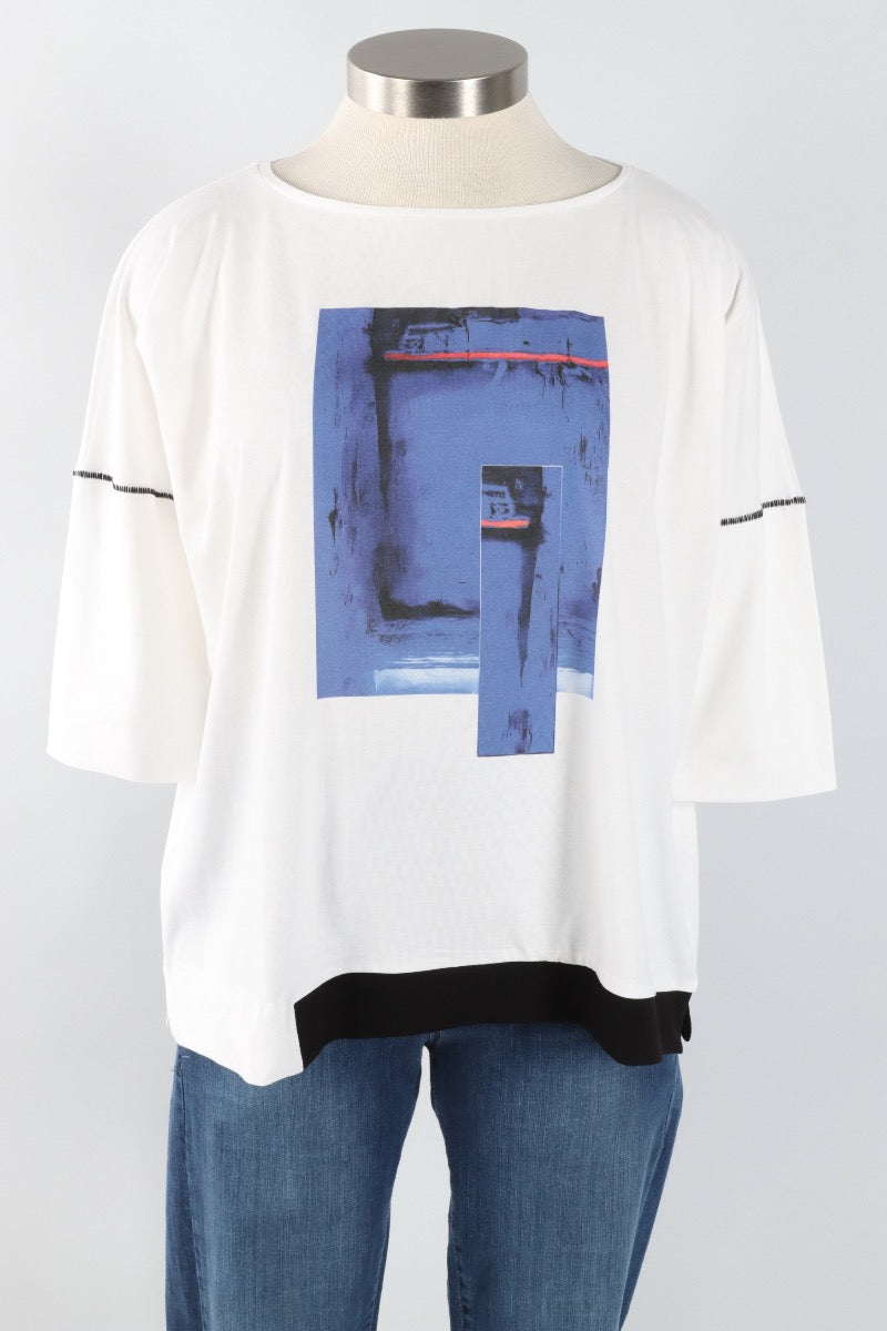Midnight Horizon Tee - Blue 