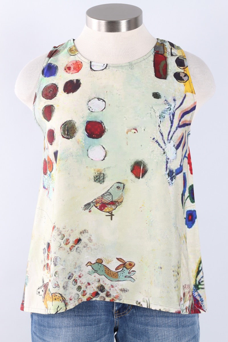 Keyhole Tank - Abstract Blue