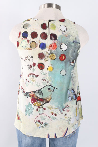 Keyhole Tank - Abstract Blue