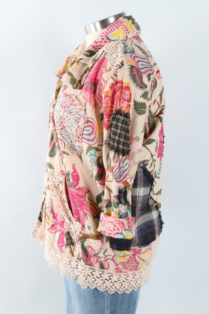 Sparrow Song Jacket - Magenta