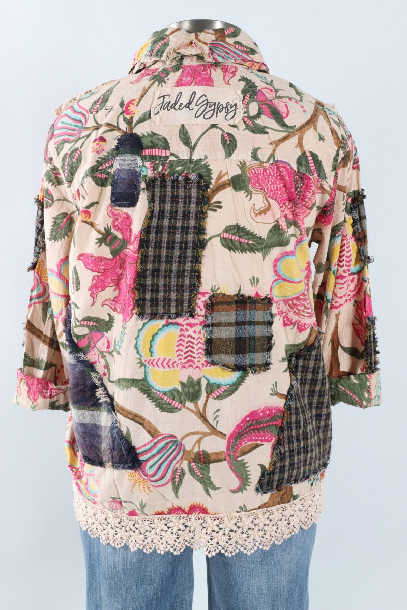 Sparrow Song Jacket - Magenta