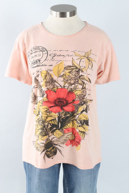 Moon Dance Tee - Honey Blossom