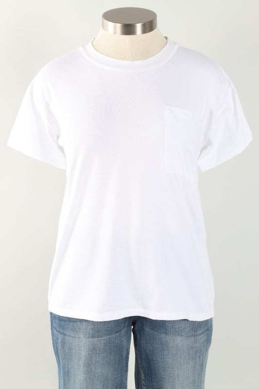 Pocket Tee - White