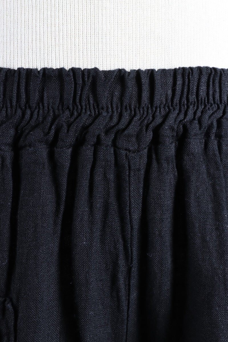 Wide Leg Pocket Pant - Black