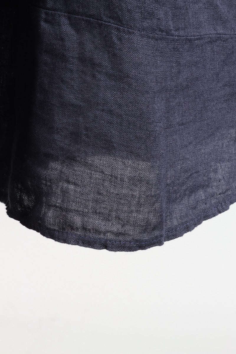 Wide Leg Pocket Pant - Navy