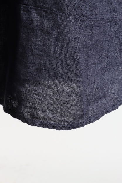 Wide Leg Pocket Pant - Navy