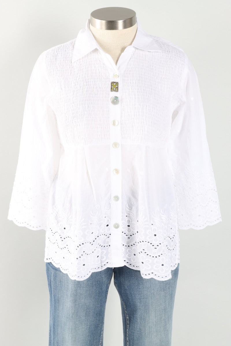 Nikki Shirt - White