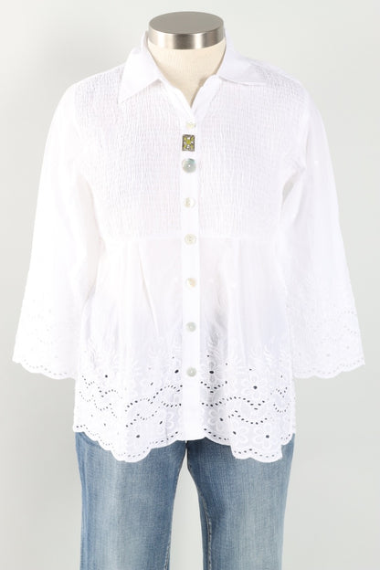 Nikki Shirt - White