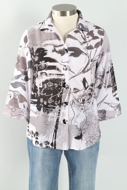 Ginger Shirt - Black & White