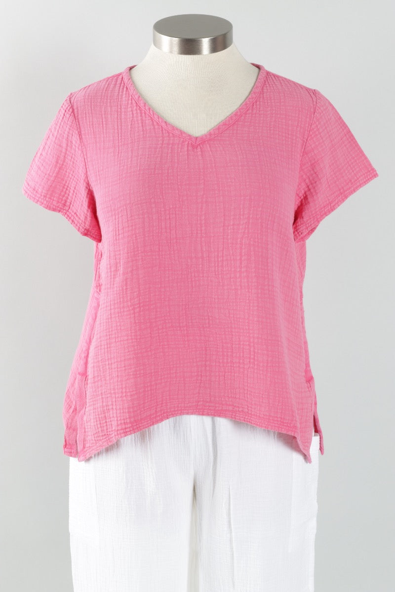 V-Neck Tee - Cosmo