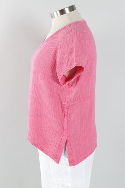 V-Neck Tee - Cosmo