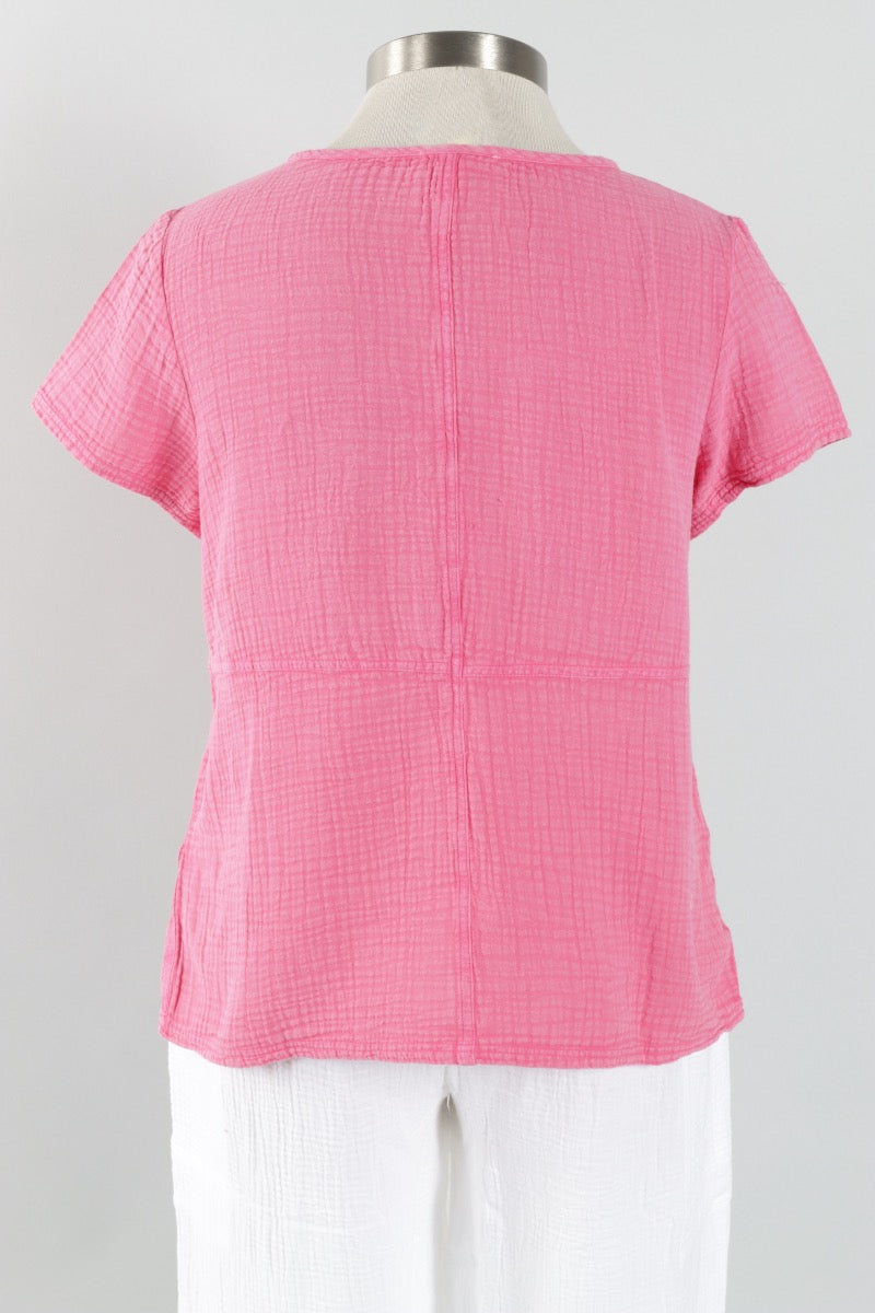 V-Neck Tee - Cosmo