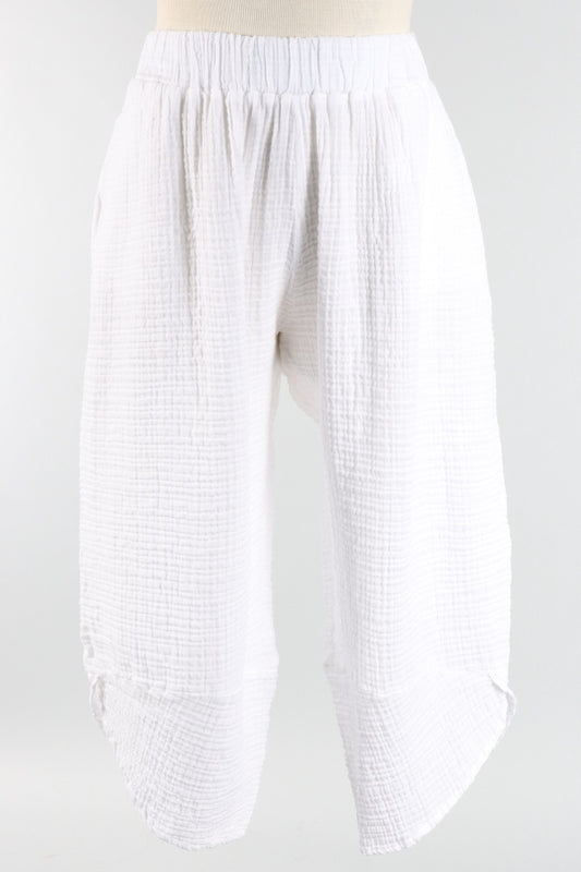 Hayes Pant Plus - White Gauze 