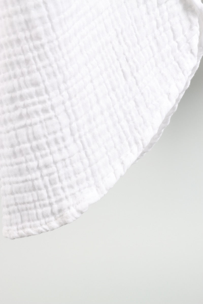 Hayes Pant - White Gauze 