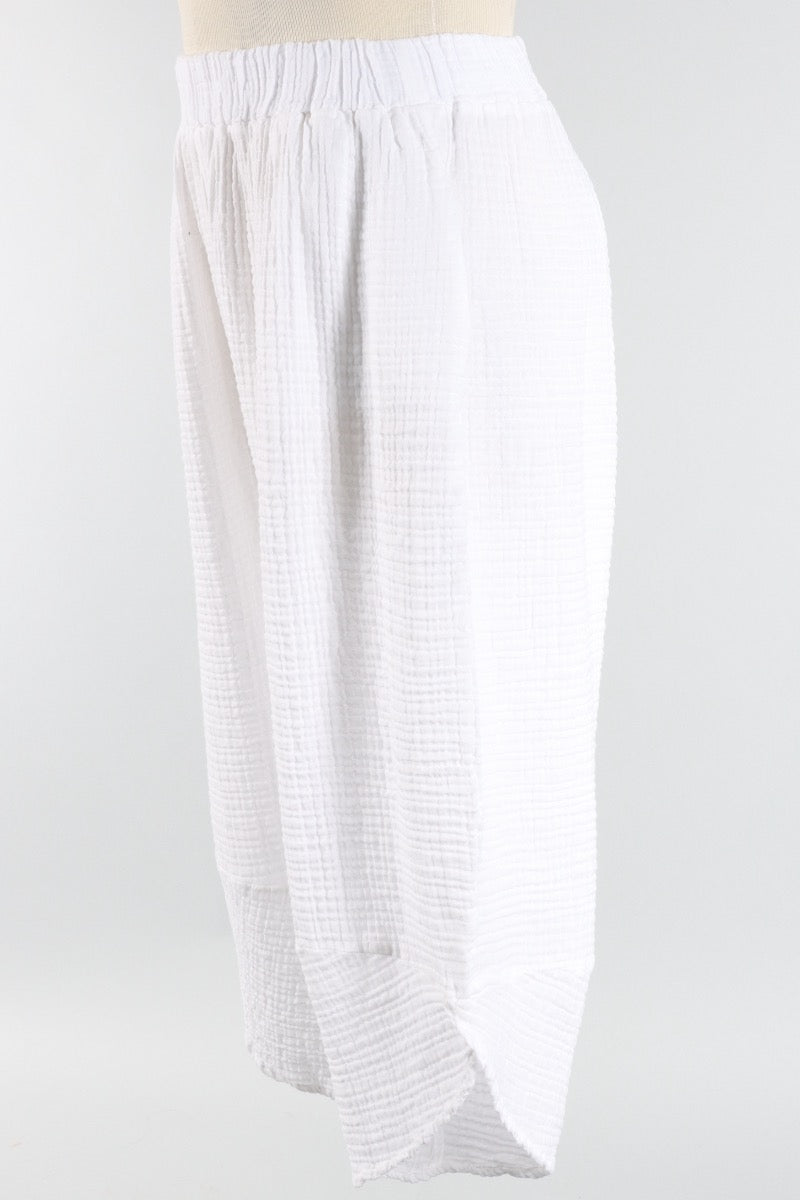 Hayes Pant Plus - White Gauze 