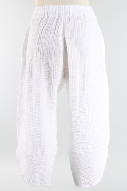 Hayes Pant - White Gauze 