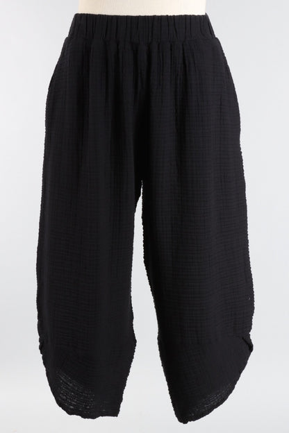 Hayes Pant Plus - Black Gauze 