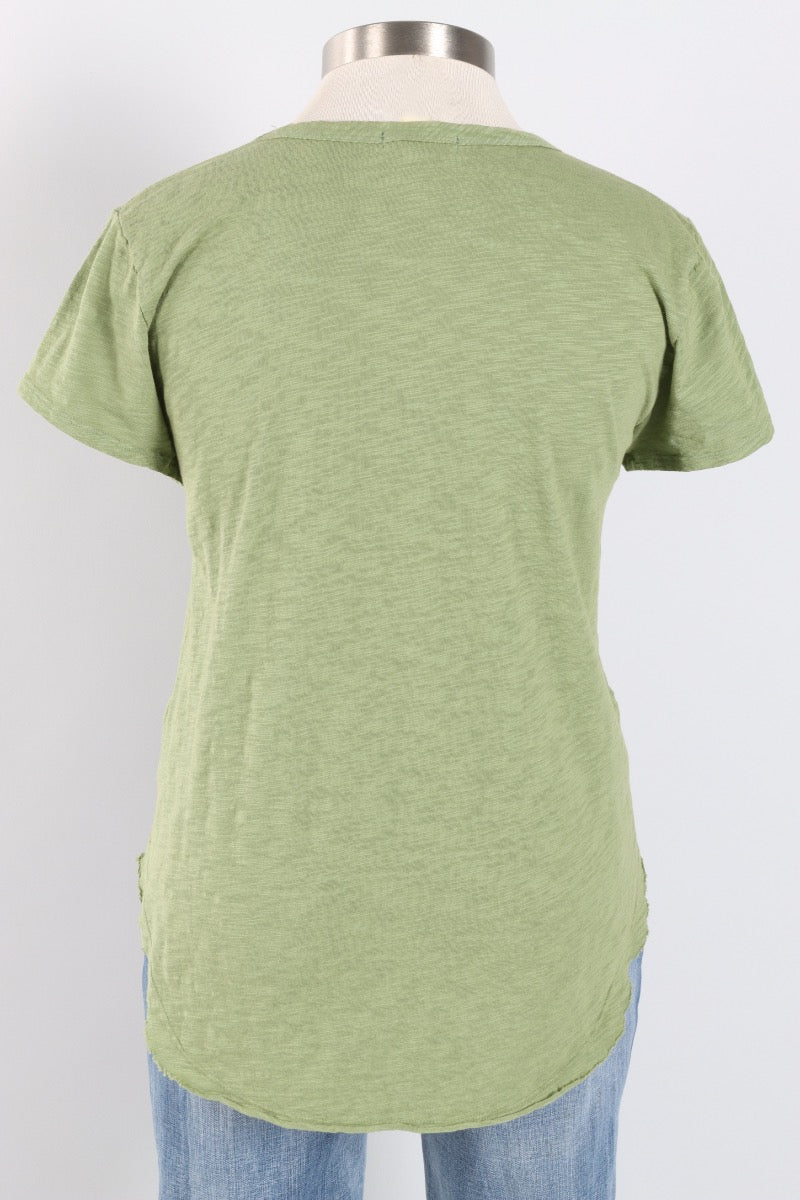 V-Neck Tee - Hazel
