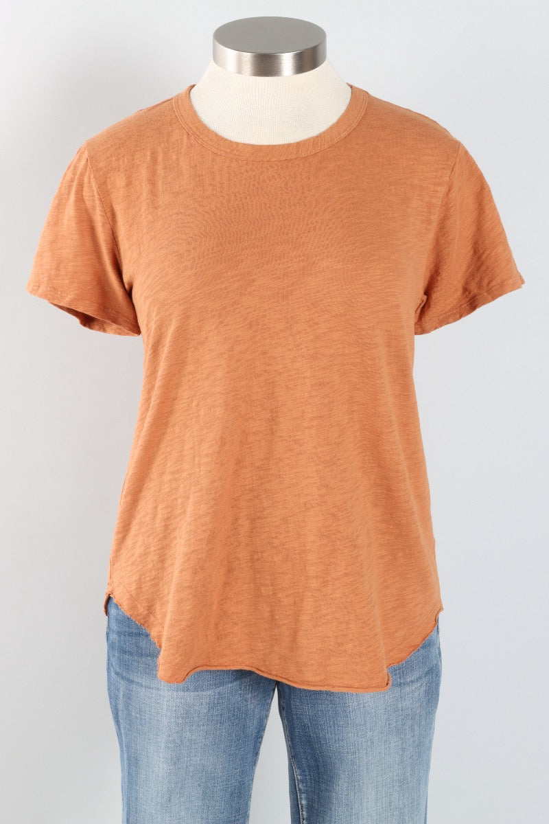 Short Sleeve Crew Tee - Honey Glaze