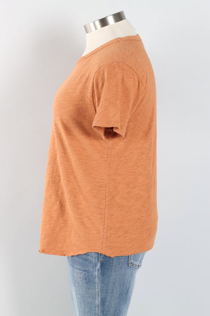 Short Sleeve Crew Tee - Honey Glaze