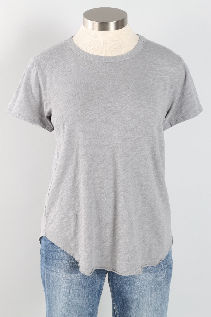 Short Sleeve Crew Tee - Heather Smoke