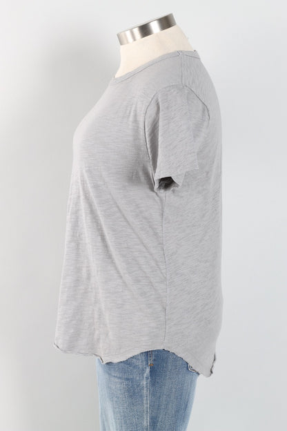 Short Sleeve Crew Tee - Heather Smoke